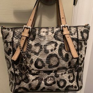 Animal print Guess Purse.
